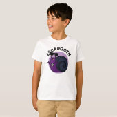 エスカおもしろいーゴシックカッコいいゴシックカタニールプン Tシャツ (正面フル)