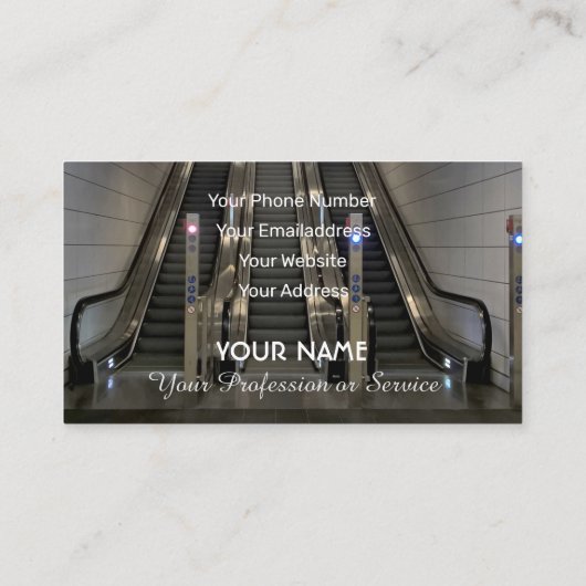 エスカエレガントレーター専門家名刺 名刺 (裏面)