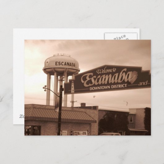 エスカナバポストカードへようこそ ポストカード (正面/裏面)