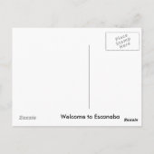 エスカナバポストカードへようこそ ポストカード (裏面)