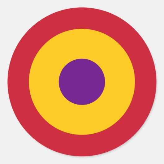 エスカラペラデラレプブリカエスパニョラ ラウンドシール (正面)