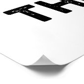 エスカルゴット・ザ・ビート - フランスのカタツムリの面白いしゃれです。 ポスター (角)