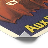 エスカルゴメンツレルヴィンテージ広告 ポスター (角)