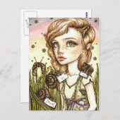 エスカルゴ表現 ポストカード (正面/裏面)