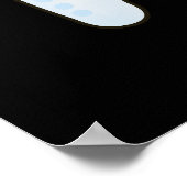 エスカルホおもしろいストフランスの幽霊カタツムイルプンダークBG ポスター (角)