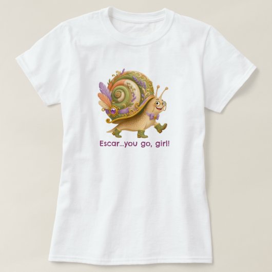 エスカル...やるね、ガール! Tシャツ (デザイン正面)