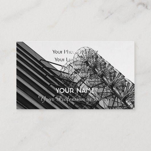 エスカレエレガントータ専門家向け名刺 名刺 (裏面)