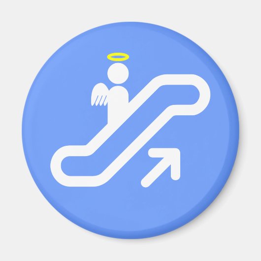 エスカレーターから天国へ！ マグネット (正面)