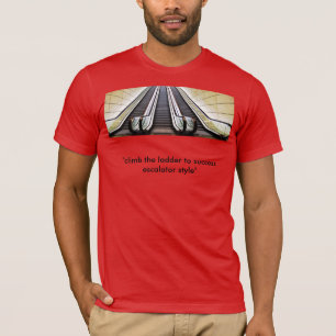 エスカレーターのスタイルT Tシャツ