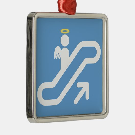 エスカレーター、階段無し メタルオーナメント (右)