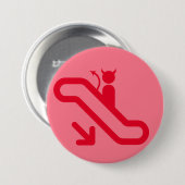 エスカレーター、階段無し 缶バッジ (正面&裏面)