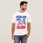 エスカレードママクラブ - ロッククライミングママ Tシャツ (正面フル)