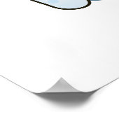 エスガルホおもしろいスフランスの幽霊カタツムイルパン ポスター (角)