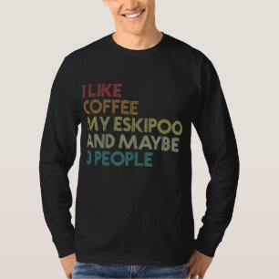 エスキプー犬のオーナーコーヒーラおもしろいバー引用文 Tシャツ