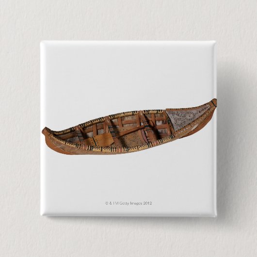 エスキモカヌー 缶バッジ (正面)