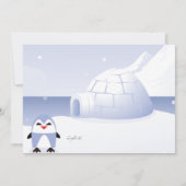 エスキモガール誕生日パーティー 招待状 (裏面)