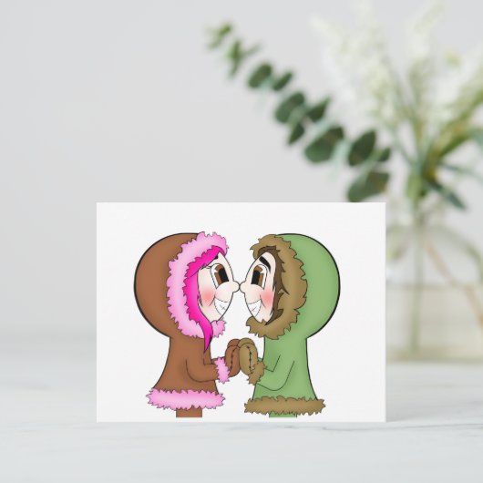 エスキモキス ポストカード (スタンド正面)