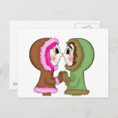 エスキモキス ポストカード (正面/裏面)