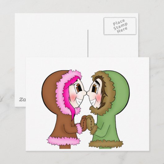 エスキモキス ポストカード (正面/裏面)