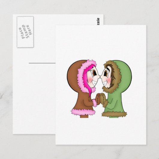 エスキモキス ポストカード (正面/裏面)