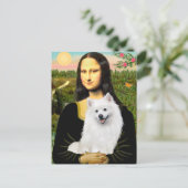 エスキモスピッツ1 – モナリザ ポストカード (スタンド正面)