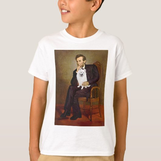 エスキモスピッツ1 – リンカーン Tシャツ (正面)