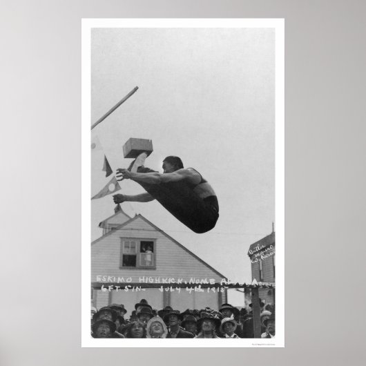 エスキモハイキックスターアラスカ1915 ポスター (正面)
