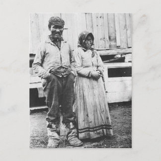 エスキモン夫婦 ポストカード