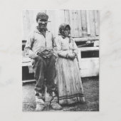 エスキモン夫婦 ポストカード (正面)