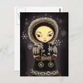 エスキモーの娘 ポストカード (正面/裏面)