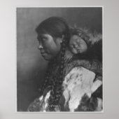 エスキモーの母と子 ポスター (正面)