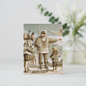 エスキモー家 ポストカード (スタンド正面)