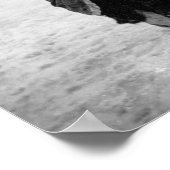 エスキモー氷魚釣りinノーム，アラスカ写真 ポスター (角)