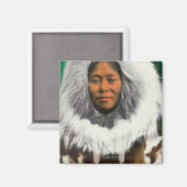 エスキモー美しい マグネット (正面/裏面)