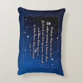 エスキモー諺おそらく彼らは星ではない アクセントクッション (裏面(縦))