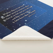 エスキモー諺おそらく彼らは星ではない シェルパブランケット (3/4)