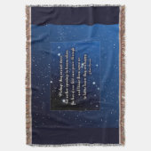 エスキモー諺おそらく彼らは星ではない スローブランケット (正面縦)