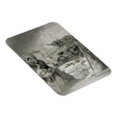 エスキモー雪の小屋のインテリア1822冬の島 マグネット (右側)