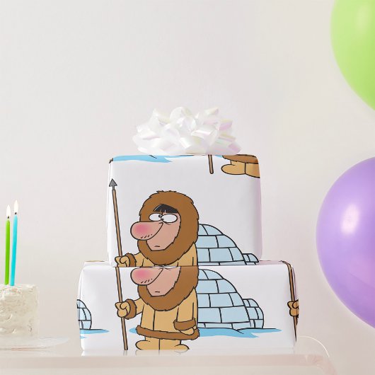 エスキモー・イグロラッピング紙 ラッピングペーパー