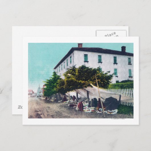 エスキモー・キュリオ・ベンダーズ・シトカの眺め ポストカード (正面/裏面)