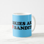 エスキーズアラブバンドイッツアメリカ・エスキモー犬 コーヒーマグカップ (正面右)