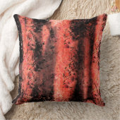 エスキータ・テキチュラ・サンゴavermelhado amassado クッション (ブランケット)