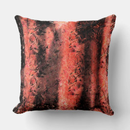 エスキータ・テキチュラ・サンゴavermelhado amassado クッション