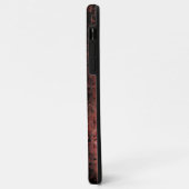 エスキータ・テキチュラ・サンゴavermelhado amassado Case-Mate iPhoneケース (裏面/左)