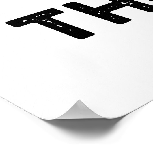 エスクラ得ザビートスおもしろいタフランスのニールプン ポスター (角)