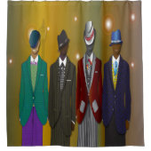 エスクワイア077 シャワーカーテン (正面)