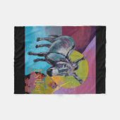 エスクールター フリースブランケット (正面(横))