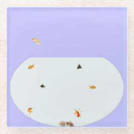 エスケープガラスコースター ガラスコースター