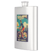 エスケープザシティライド砂利サイクリング フラスク (左)
