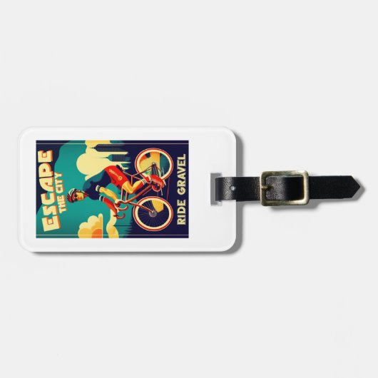 エスケープザシティライド砂利サイクリング ラゲッジタグ (正面横)